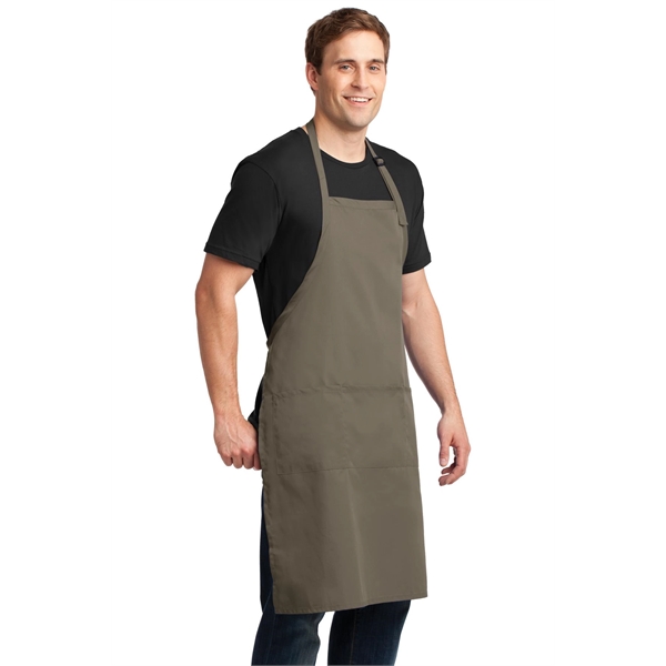 Port Authority Easy Care Extra Long Bib Apron with Stain ...... from ASI 84863 SanMar