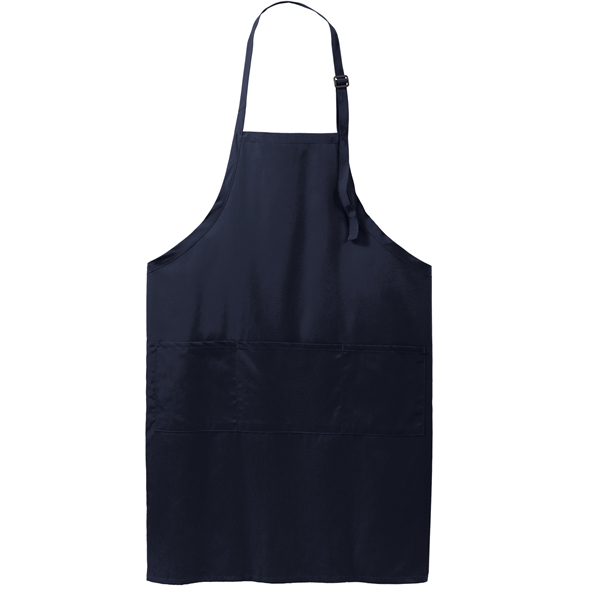Port Authority Easy Care Extra Long Bib Apron with Stain ...... from ASI 84863 SanMar