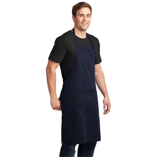 Port Authority Easy Care Extra Long Bib Apron with Stain ...... from ASI 84863 SanMar