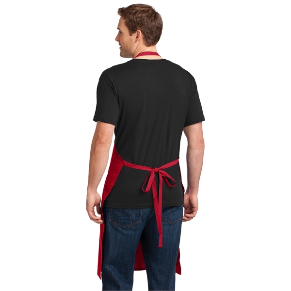 Port Authority Easy Care Extra Long Bib Apron with Stain ...... from ASI 84863 SanMar