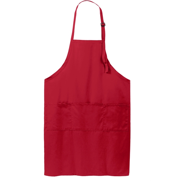 Port Authority Easy Care Extra Long Bib Apron with Stain ...... from ASI 84863 SanMar
