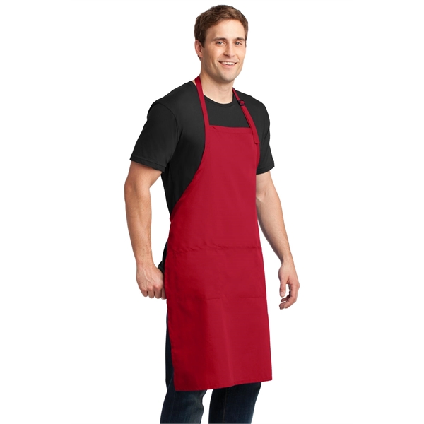 Port Authority Easy Care Extra Long Bib Apron with Stain ...... from ASI 84863 SanMar
