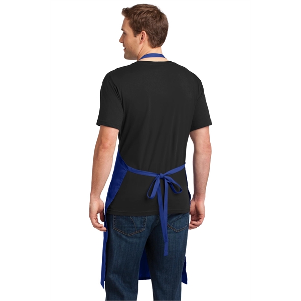 Port Authority Easy Care Extra Long Bib Apron with Stain ...... from ASI 84863 SanMar