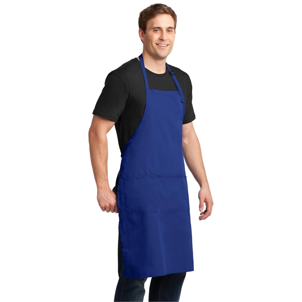 Port Authority Easy Care Extra Long Bib Apron with Stain ...... from ASI 84863 SanMar