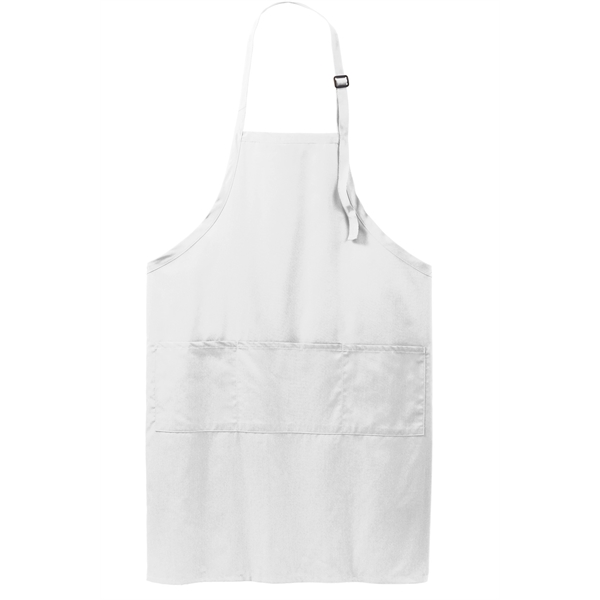 Port Authority Easy Care Extra Long Bib Apron with Stain ...... from ASI 84863 SanMar