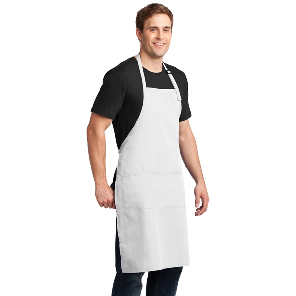 Port Authority Easy Care Extra Long Bib Apron with Stain ...... from ASI 84863 SanMar