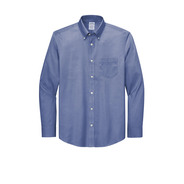 Brooks Brothers Wrinkle-Free Stretch Pinpoint Shirt... from ASI 84863 SanMar