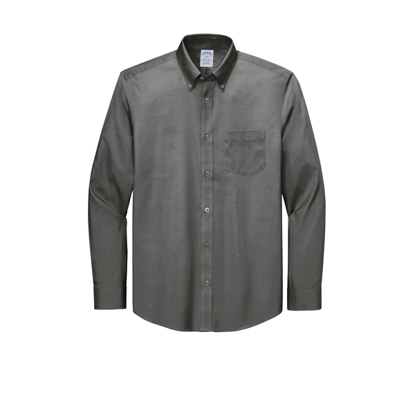 Brooks Brothers Wrinkle-Free Stretch Pinpoint Shirt... from ASI 84863 SanMar