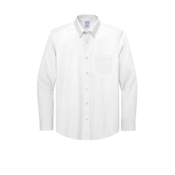 Brooks Brothers Wrinkle-Free Stretch Pinpoint Shirt... from ASI 84863 SanMar