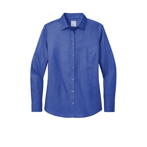 Brooks Brothers Women's Wrinkle-Free Stretch Nailhead Shirt... from ASI 84863 SanMar