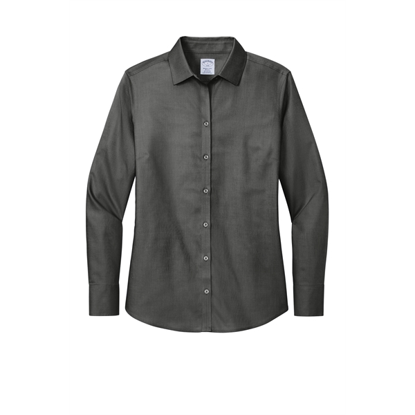 Brooks Brothers Women's Wrinkle-Free Stretch Nailhead Shirt... from ASI 84863 SanMar