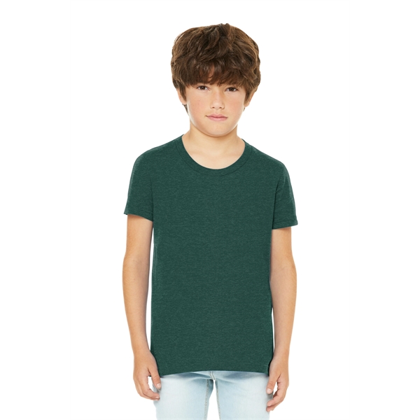 BELLA+CANVAS Youth Heather CVC Tee... from ASI 84863 SanMar