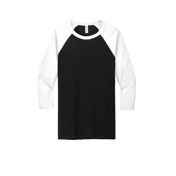 BELLA+CANVAS Unisex 3/4-Sleeve Baseball Tee.... from ASI 84863 SanMar