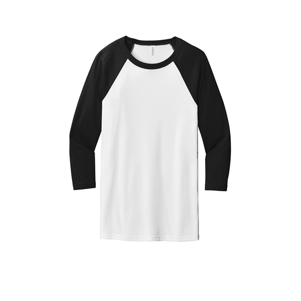 BELLA+CANVAS Unisex 3/4-Sleeve Baseball Tee.... from ASI 84863 SanMar