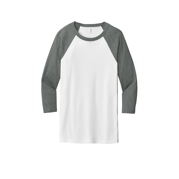 BELLA+CANVAS Unisex 3/4-Sleeve Baseball Tee.... from ASI 84863 SanMar
