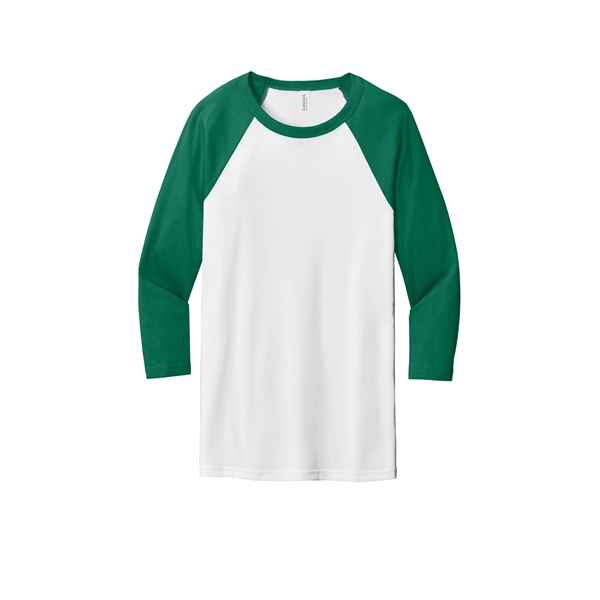 BELLA+CANVAS Unisex 3/4-Sleeve Baseball Tee.... from ASI 84863 SanMar