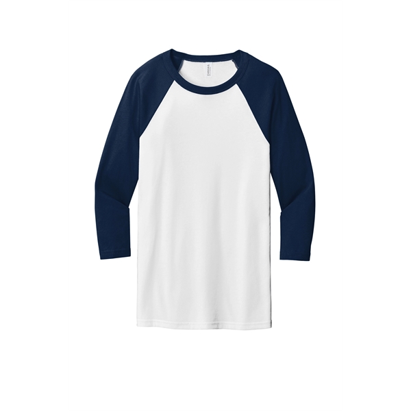 BELLA+CANVAS Unisex 3/4-Sleeve Baseball Tee.... from ASI 84863 SanMar