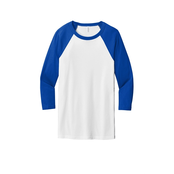 BELLA+CANVAS Unisex 3/4-Sleeve Baseball Tee.... from ASI 84863 SanMar