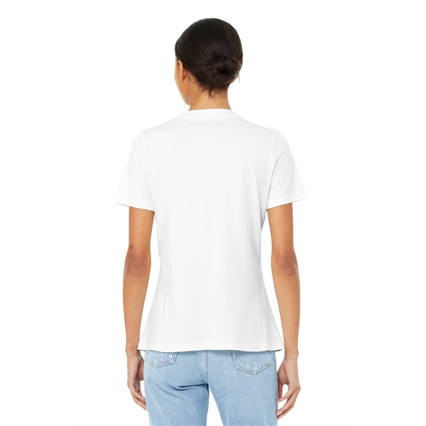 BELLA+CANVAS Women's Relaxed Jersey Short Sleeve V-Neck Tee.... from ASI 84863 SanMar