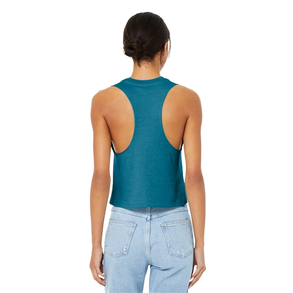 BELLA+CANVAS Women's Racerback Cropped Tank.... from ASI 84863 SanMar