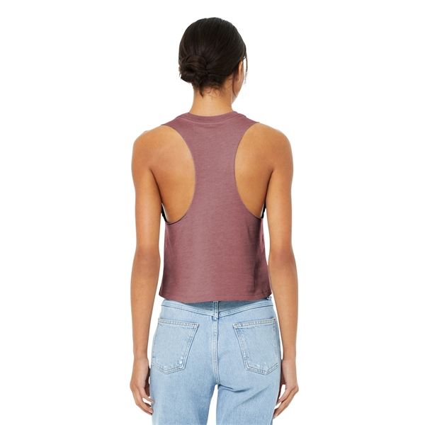 BELLA+CANVAS Women's Racerback Cropped Tank.... from ASI 84863 SanMar