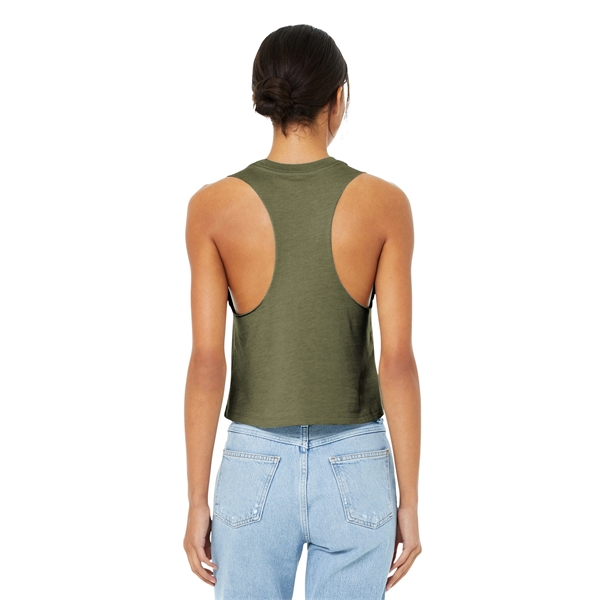 BELLA+CANVAS Women's Racerback Cropped Tank.... from ASI 84863 SanMar