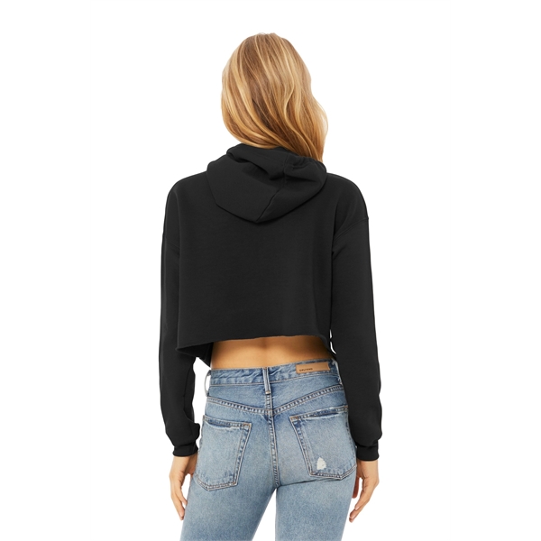 BELLA+CANVAS Women's Sponge Fleece Cropped Fleece Hoodie.... from ASI 84863 SanMar