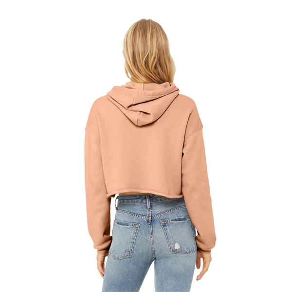BELLA+CANVAS Women's Sponge Fleece Cropped Fleece Hoodie.... from ASI 84863 SanMar