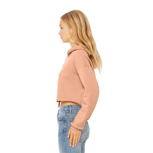 BELLA+CANVAS Women's Sponge Fleece Cropped Fleece Hoodie.... from ASI 84863 SanMar