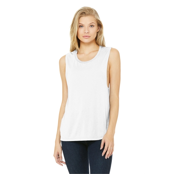 BELLA+CANVAS Women's Flowy Scoop Muscle Tank.... from ASI 84863 SanMar
