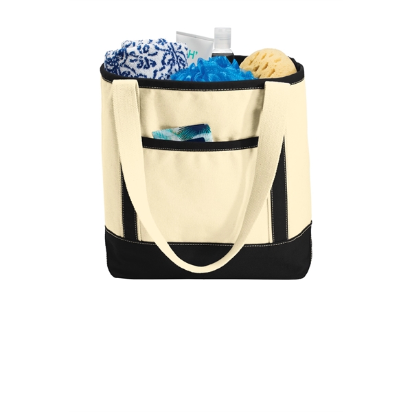 Port Authority Medium Cotton Canvas Boat Tote.... from ASI 84863 SanMar