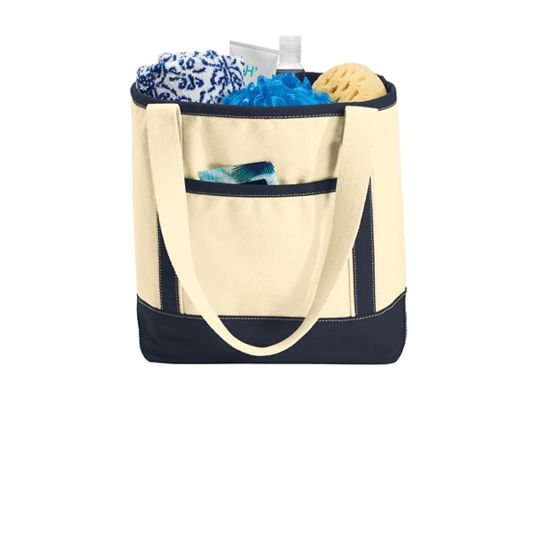 Port Authority Medium Cotton Canvas Boat Tote.... from ASI 84863 SanMar