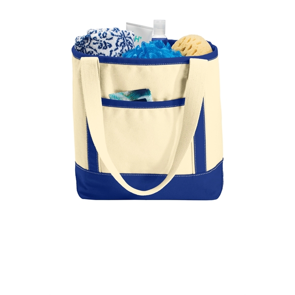 Port Authority Medium Cotton Canvas Boat Tote.... from ASI 84863 SanMar