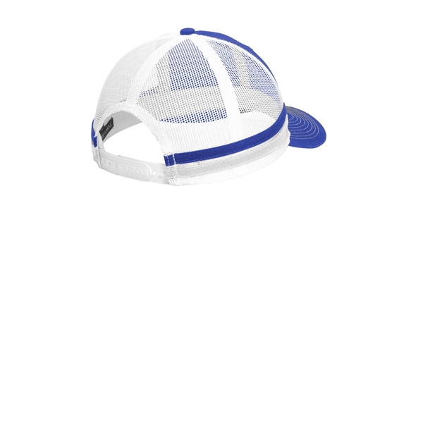 Port Authority Two-Stripe Snapback Trucker Cap.... from ASI 84863 SanMar