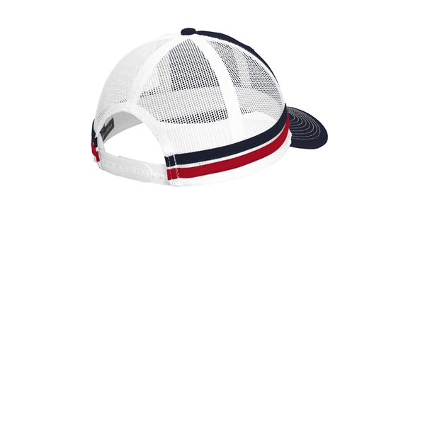 Port Authority Two-Stripe Snapback Trucker Cap.... from ASI 84863 SanMar