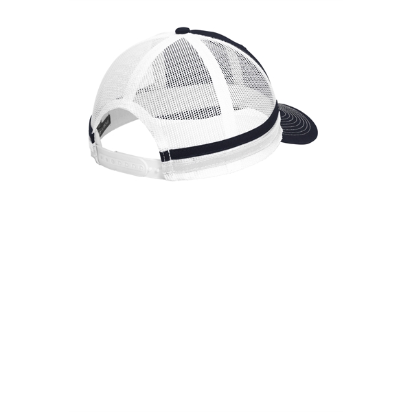 Port Authority Two-Stripe Snapback Trucker Cap.... from ASI 84863 SanMar