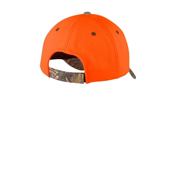 Port Authority Enhanced Visibility Cap with Camo Brim.... from ASI 84863 SanMar