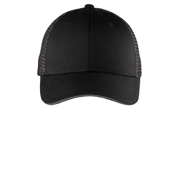 Port Authority Double Mesh Snapback Sandwich Bill Cap.... from ASI 84863 SanMar