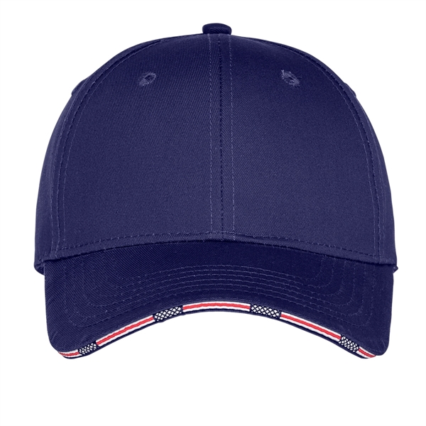 Port Authority Americana Flag Sandwich Cap.... from ASI 84863 SanMar