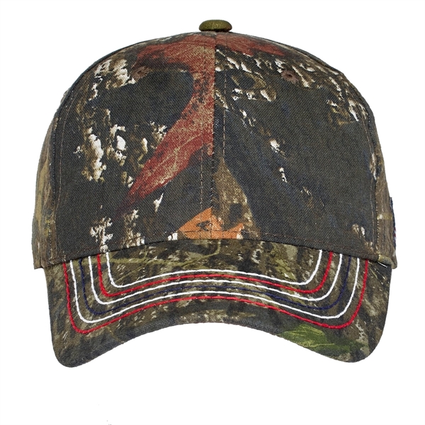 Port Authority Americana Contrast Stitch Camouflage Cap.... from ASI 84863 SanMar