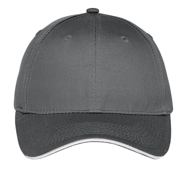 Port & Company Unstructured Sandwich Bill Cap.... from ASI 84863 SanMar