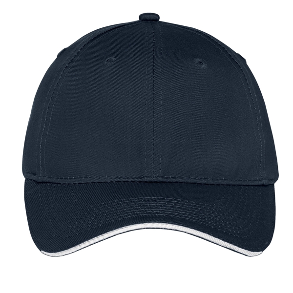 Port & Company Unstructured Sandwich Bill Cap.... from ASI 84863 SanMar