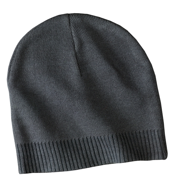 Port Authority 100% Cotton Beanie.... from ASI 84863 SanMar
