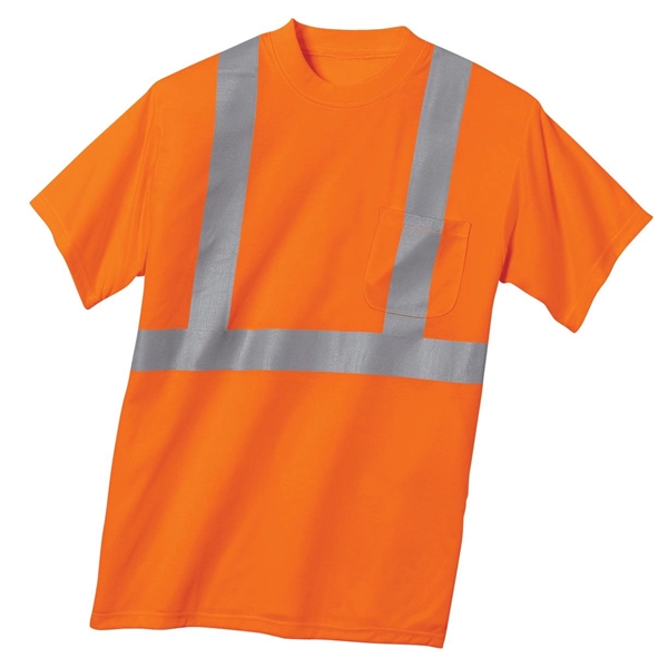 CornerStone - ANSI 107 Class 2 Safety T-Shirt.... from ASI 84863 SanMar