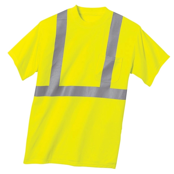 CornerStone - ANSI 107 Class 2 Safety T-Shirt.... from ASI 84863 SanMar