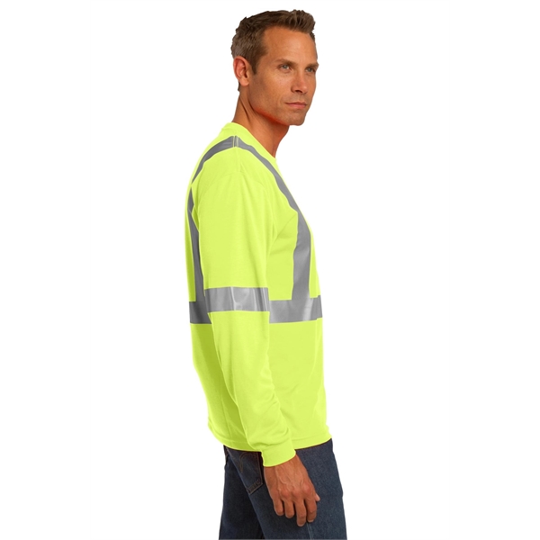 CornerStone ANSI 107 Class 2 Long Sleeve Safety T-Shirt.... from ASI 84863 SanMar