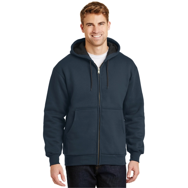 CornerStone - Heavyweight Full-Zip Hooded Sweatshirt with...... from ASI 84863 SanMar