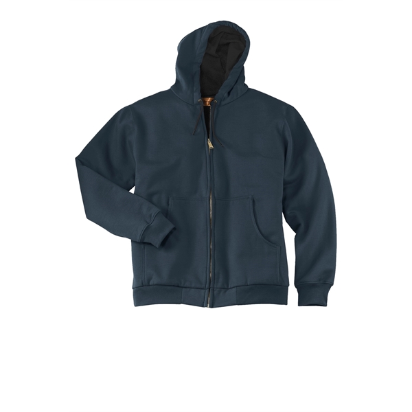 CornerStone - Heavyweight Full-Zip Hooded Sweatshirt with...... from ASI 84863 SanMar