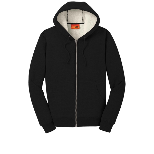 CornerStone Heavyweight Sherpa-Lined Hooded Fleece Jacket.... from ASI 84863 SanMar