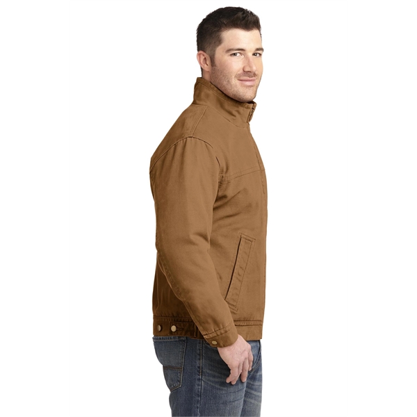 CornerStone Washed Duck Cloth Flannel-Lined Work Jacket.... from ASI 84863 SanMar